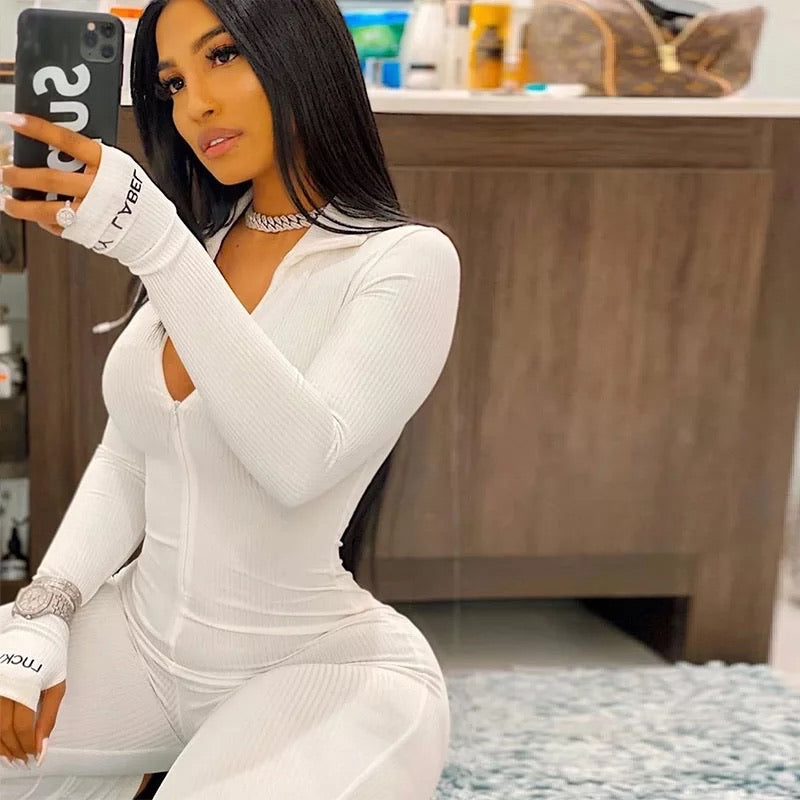 Expensive Taste Jumpsuit - White