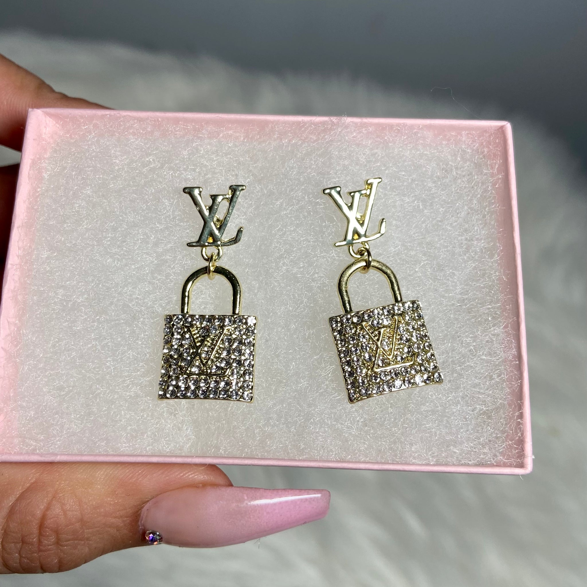 Locked In Earrings – Coqueta Couture